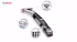 خود تراش ویلکینسون مدل Quattro Titanium به همراه 1 تیغ یدک سه حالت شانه و پایه نگهدارنده و باطری