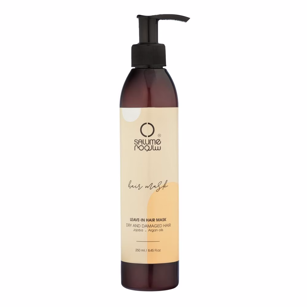 ماسک مو سالومه مدل Argan-Oil مناسب موهای خشک و آسیب دیده حجم 250 میلی لیتر