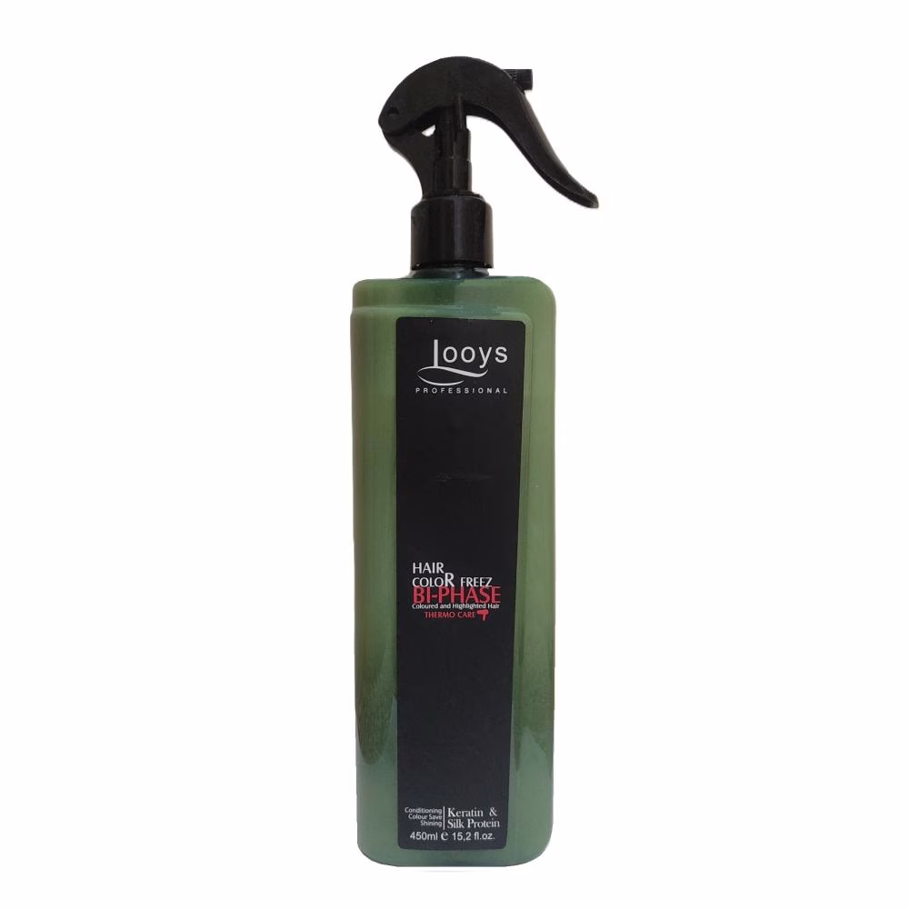 سرم دوفاز مو لویز مدل Keratin and Silk Protein حجم 450 میلی لیتر