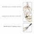 برچسب لنز ناخن مدل E-321