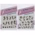 استیکر طراحی ناخن مدل P004-P017 کد RKH_1575 مجموعه 2 عددی