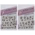 استیکر طراحی ناخن مدل P014-P026 کد RKH_1551 مجموعه 2 عددی