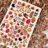 برچسب لنز ناخن مدل پاییزی مجموعه 9 عددی