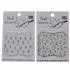 استیکر طراحی ناخن مدل BB-23 - BB-14 کد RKH_1243 مجموعه 2 عددی