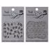 استیکر طراحی ناخن مدل TJ-118 - BB=04 کد RKH_1240 مجموعه 2 عددی