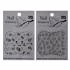 استیکر طراحی ناخن مدل TJ-097 - BB-02 کد RKH_1238 مجموعه 2 عددی