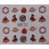 استیکر طراحی ناخن کد L361