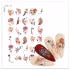 استیکر طراحی ناخن مدل N_20