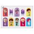 برچسب لنز ناخن مدل Tiny Tan - BTS کد N025
