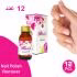 استون لاک پاک کن فدک تانیش مدل EXPORT12 حجم 60 میلی لیتر مجموعه 12 عددی