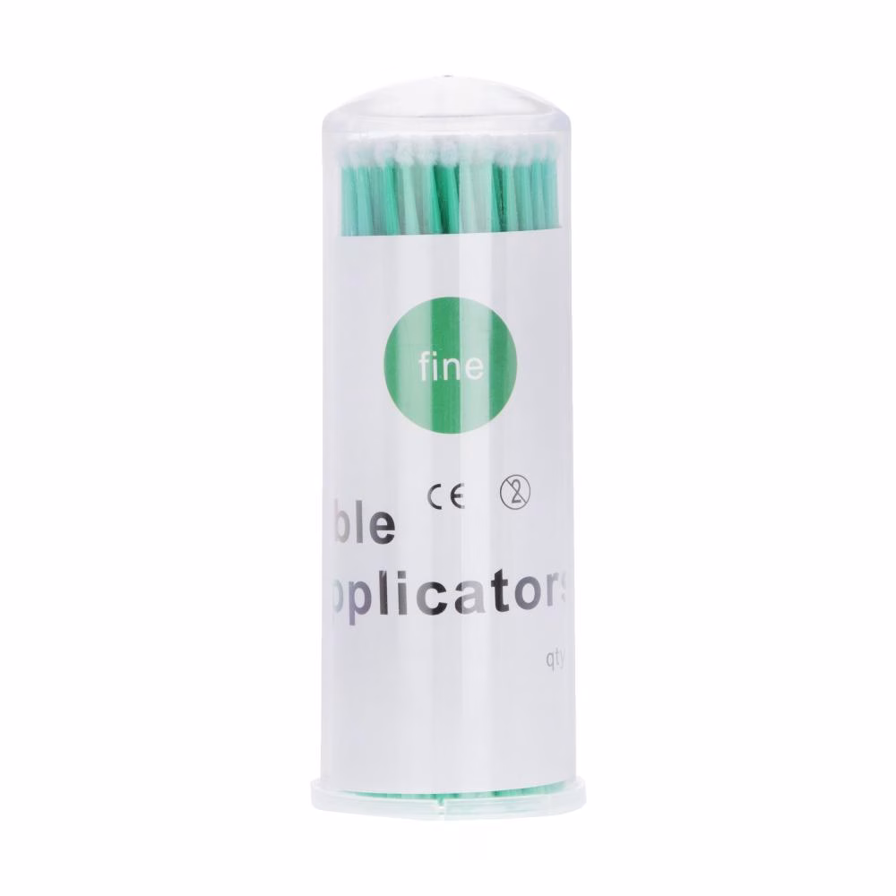 قلم میکروبراش ناخن و مژه مدل PP-902 Fine بسته 100 عددی