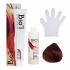 کیت رنگ مو بیول سری BURGUNDY RED شماره 4.62 حجم 100 میلی لیتر رنگ قرمز بورگاندی خیلی تیره