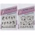 استیکر طراحی ناخن مدل P013-P028 کد RKH_1569 بسته 2 عددی