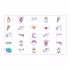 استیکر طراحی ناخن مدل BLNG6613 مجموعه 2 عددی