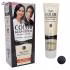 کیت رنگ مو بیگن سری Soft Black حجم 180 میلی لیتر رنگ دودی
