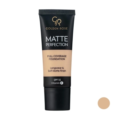 کرم پودر گلدن رز مدل Matte Perfection شماره n4 حجم 35 میلی لیتر