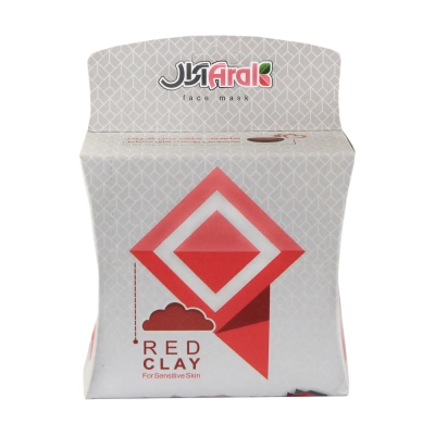 ماسک صورت آرال مدل Red clay وزن 250 گرم