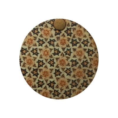آینه جیبی مدل STR طرح ستاره کد 02